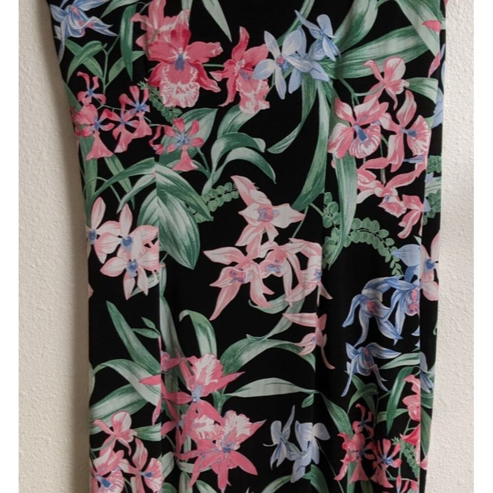 Tommy Bahama Women's Orchid Isle Faux Wrap Dress Tropical Classic Vacation Large - Picture 11 of 16